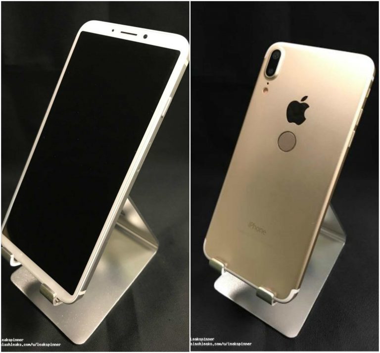 iPhone 8 Dummy Model Leaked Shows ReadMounted Touch ID Sensor!
