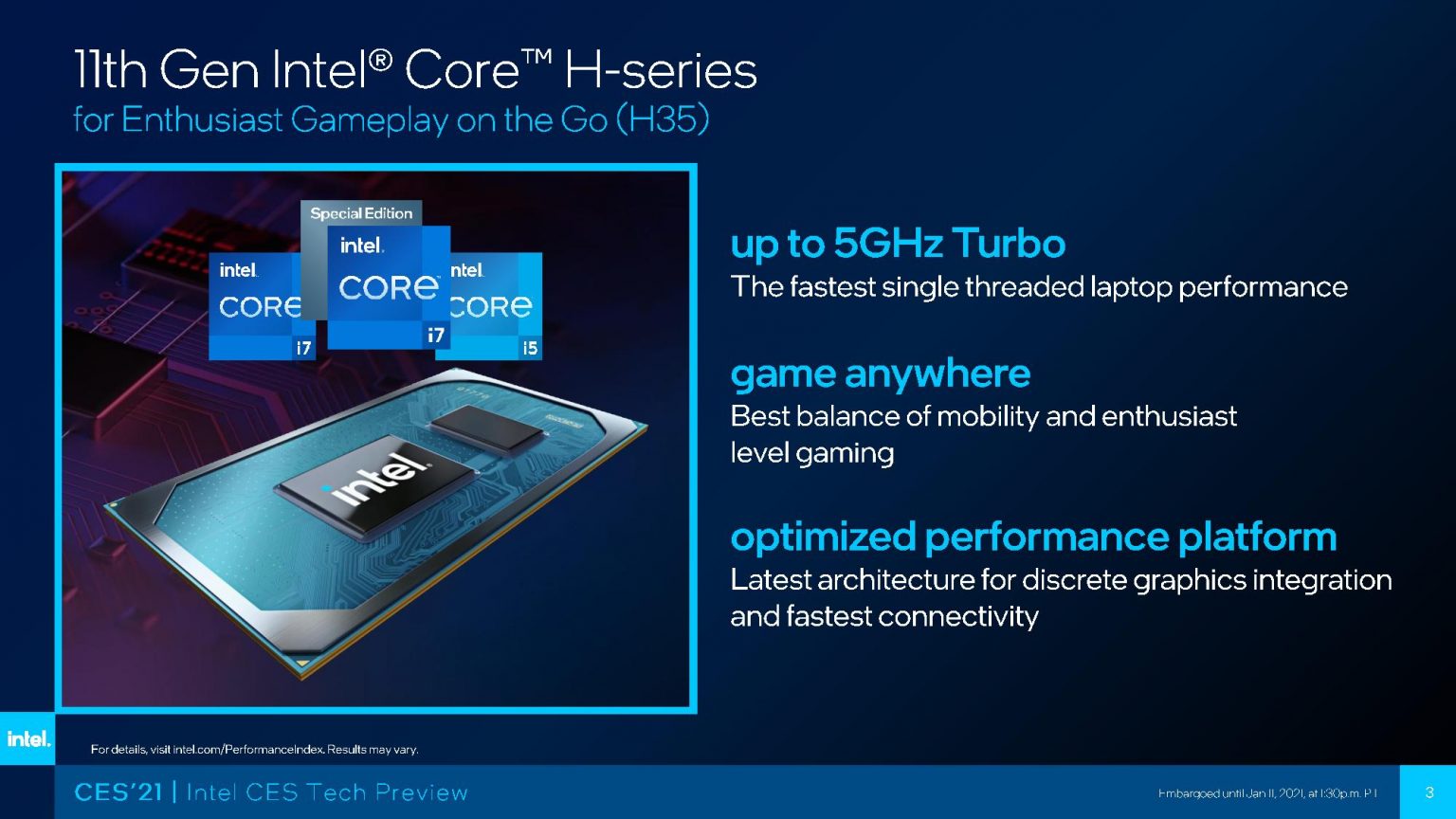 Intel launches 10nm Tiger Lake laptop processors at CES 2021 — Tekh Decoded